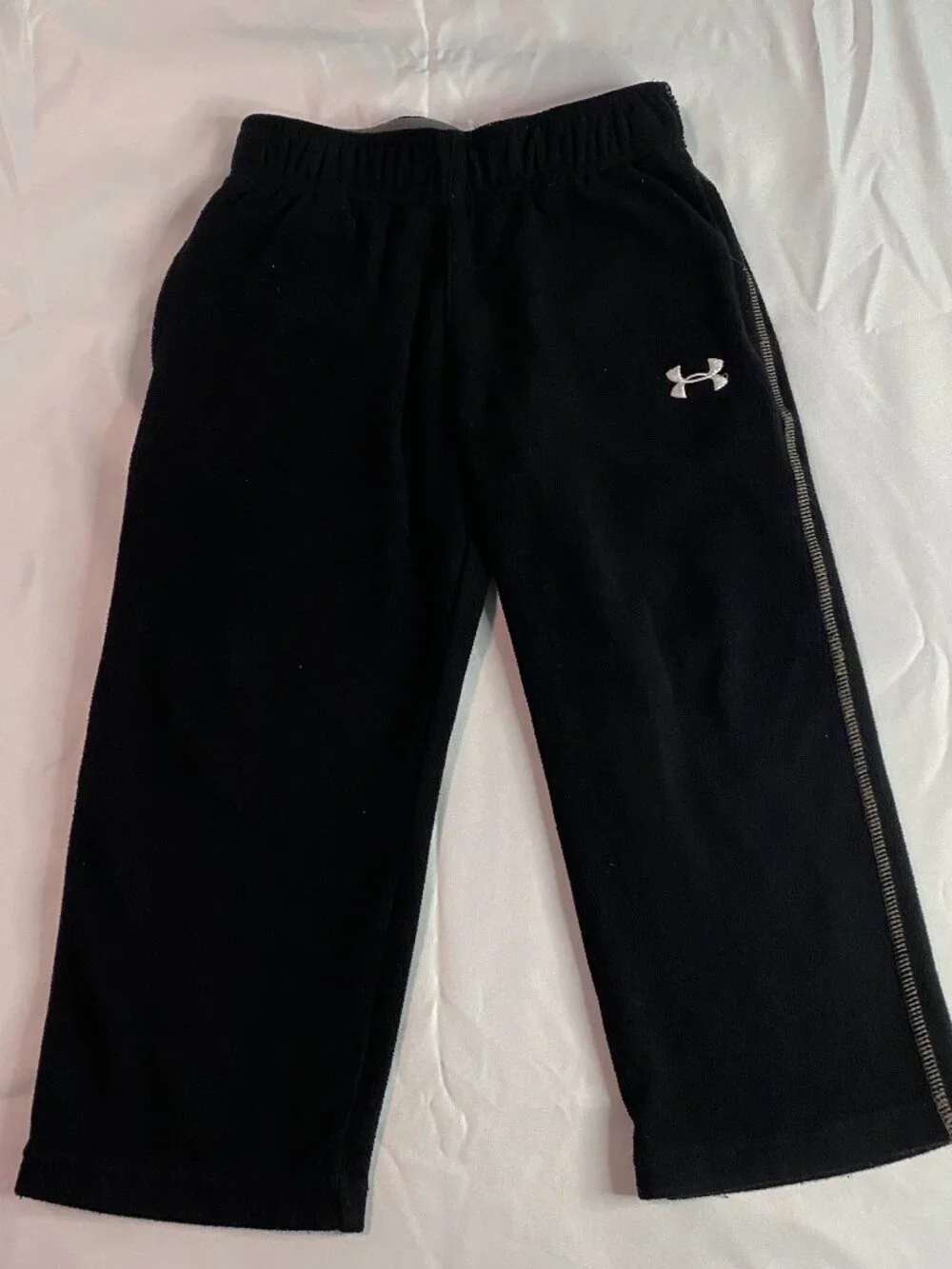 Under Armour Boys Black Fleece Sweatpants 2T